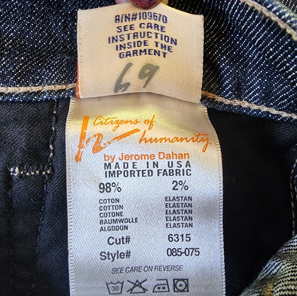 Citizens Of Humanity Blue Bootcut Jeans - Picture 5 of 8